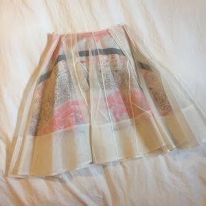 Gary Graham White Skirt size 2